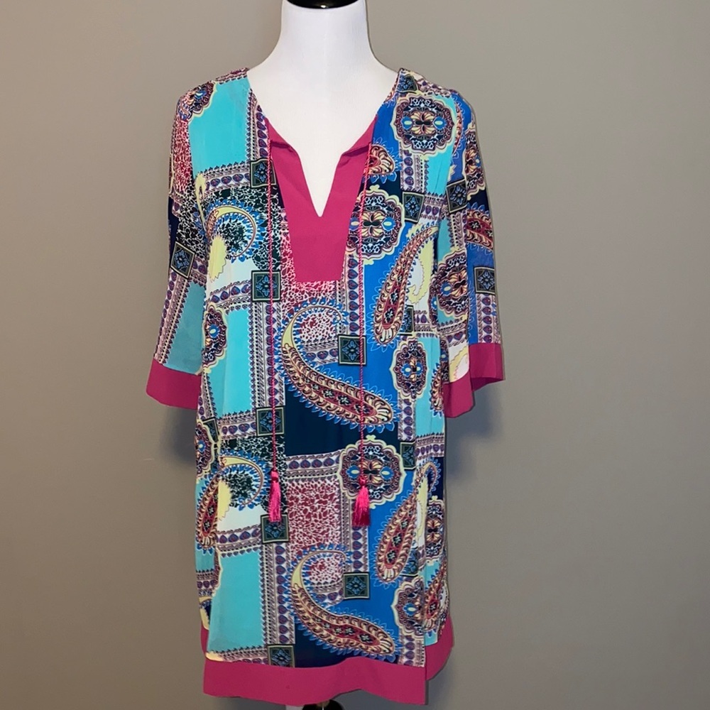 Umgee short sleeve tunic